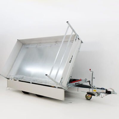 Debon Dreiseitenkipper DDK 180×306 2,6t|E-Pumpe|Rampen|Stützen