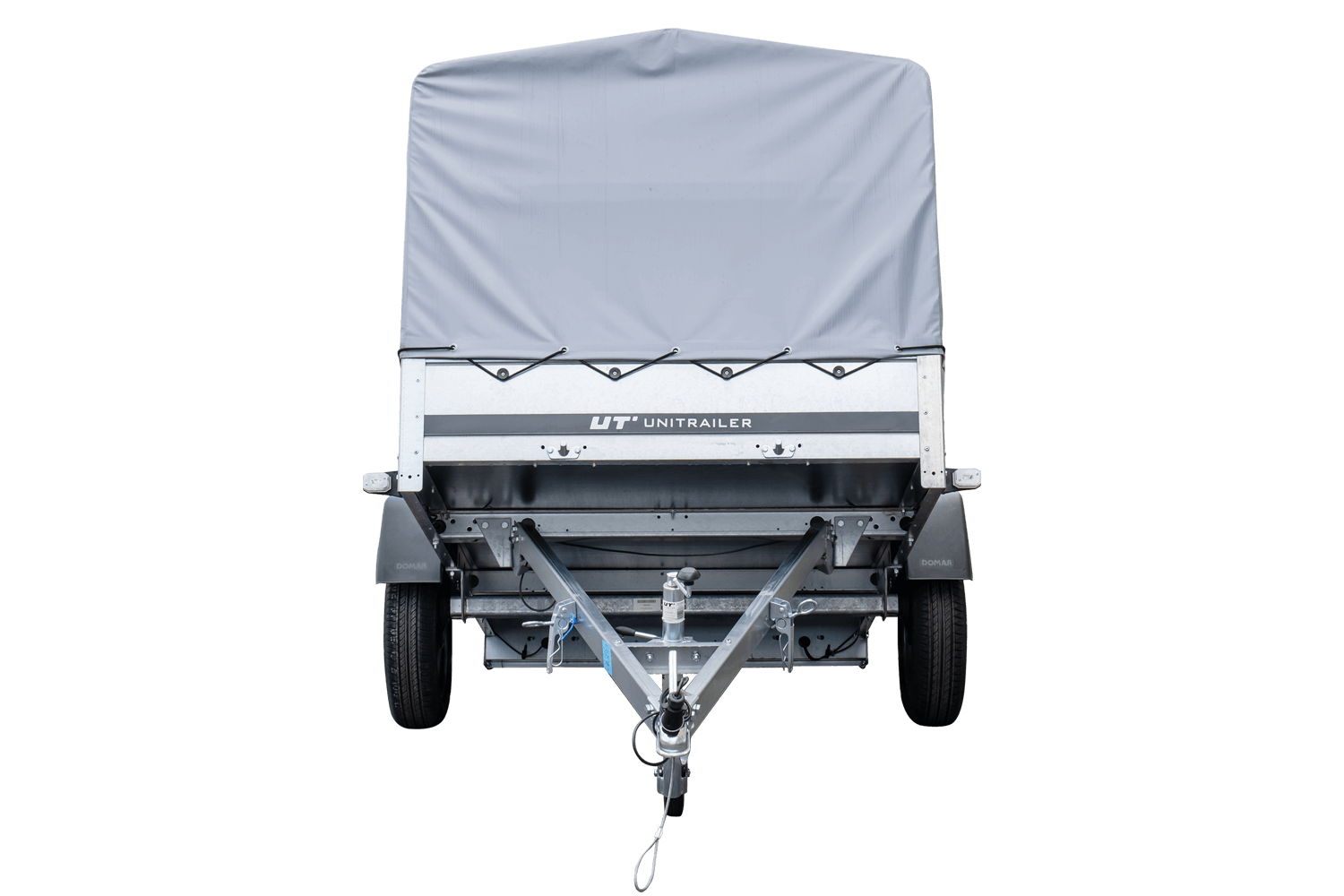 Anhänger Pkw 230×125 Garden Trailer 230 KIPP Unitrailer 750 kg mit Stützrad, Hochplane und Hochspriegel-Neu – Bild 7
