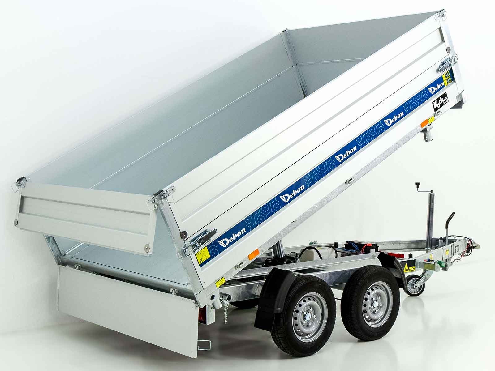 Debon Dreiseitenkipper 180×306 2,6t|E-Pumpe|BWA – Bild 15