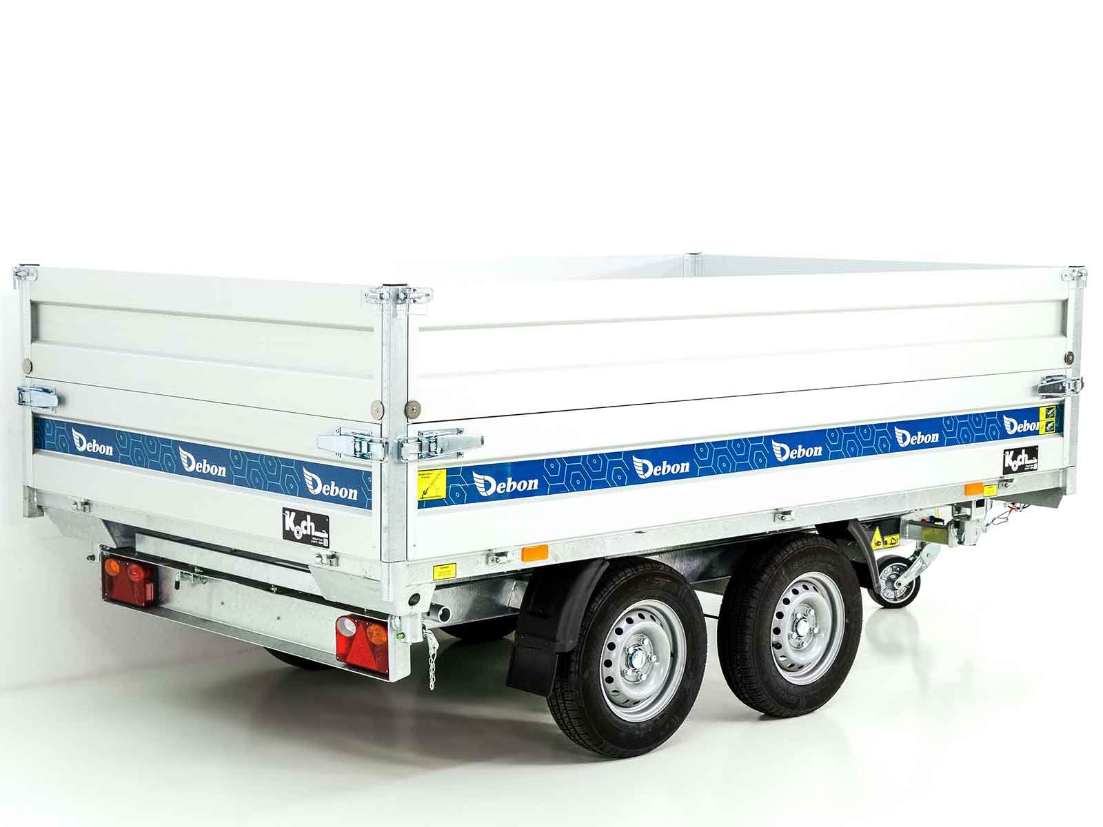 Debon Dreiseitenkipper 180×306 2,6t|E-Pumpe|BWA – Bild 13