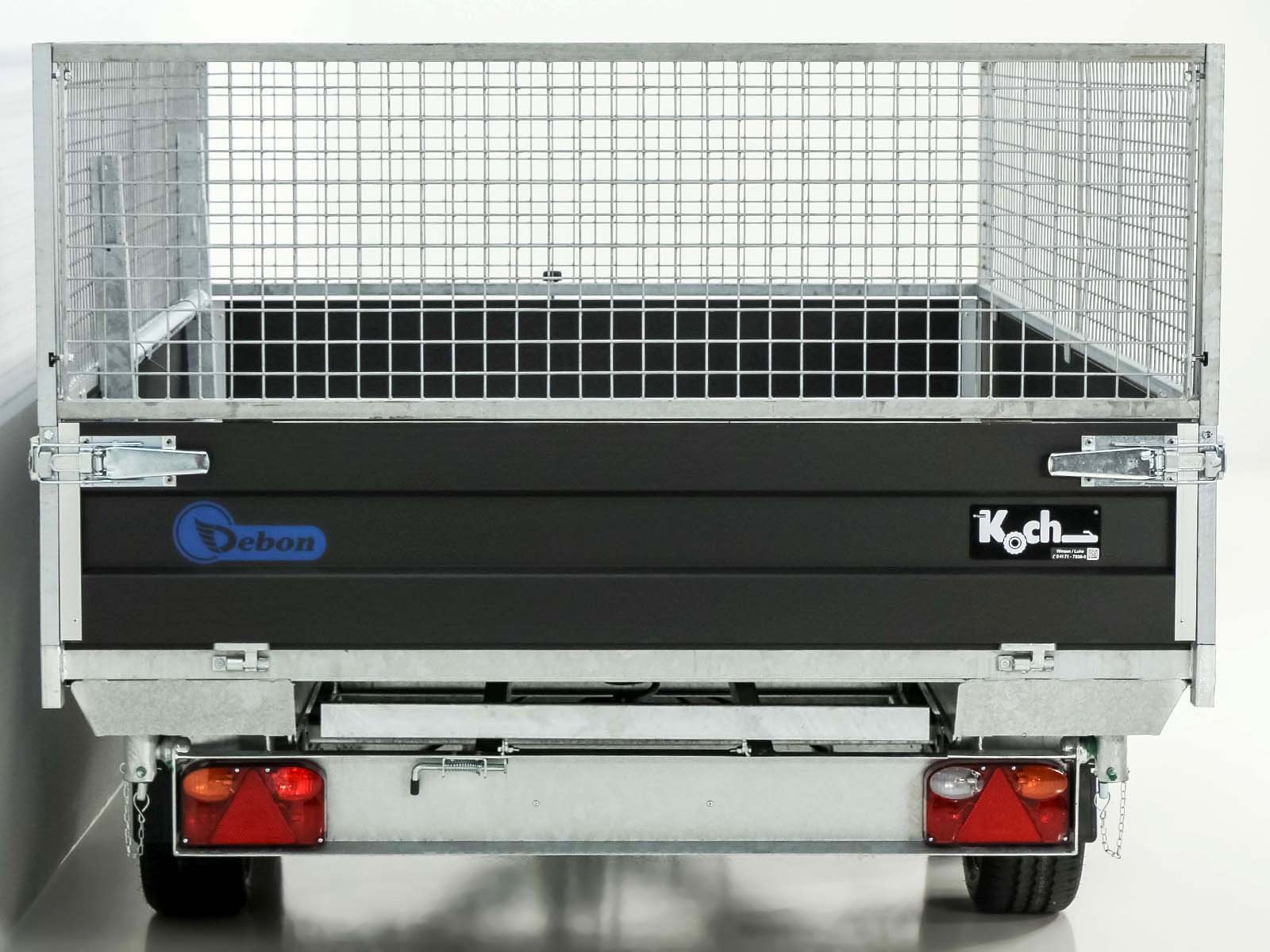 Debon Dreiseitenkipper 180×324 3,5t|Black Edition |Gitter – Bild 11