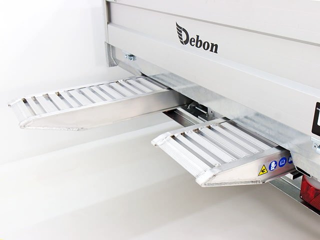 Debon Dreiseitenkipper DDK 180×306 2,6t|E-Pumpe|Rampen|Stützen – Bild 12