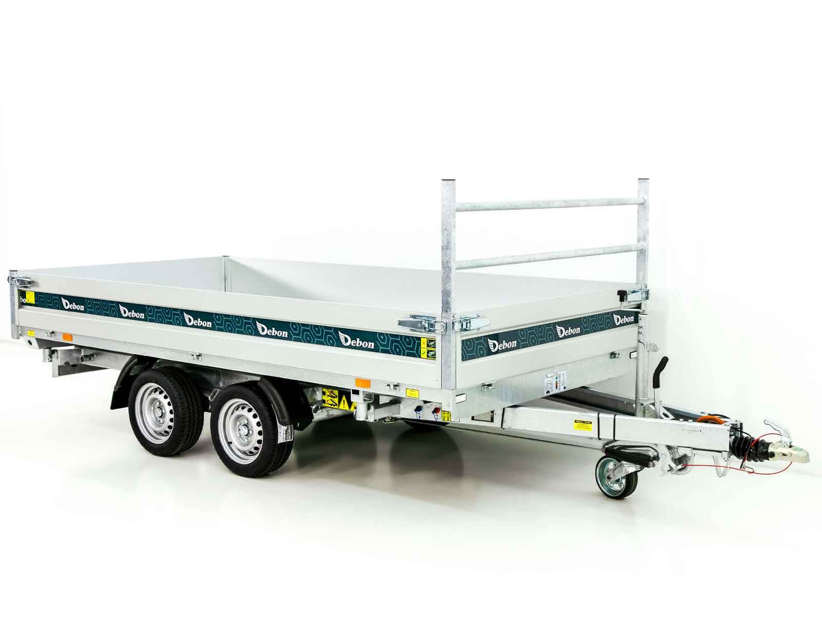 Debon Dreiseitenkipper DDK 180×360 3,5t|E-Pumpe||Aktion – Bild 14