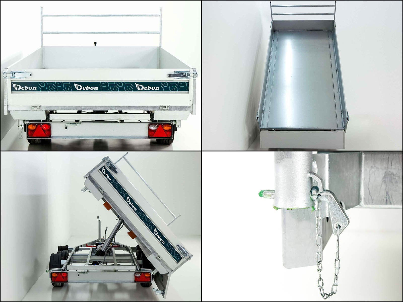 Debon Dreiseitenkipper DDK 180×360 3,5t|E-Pumpe||Aktion – Bild 9