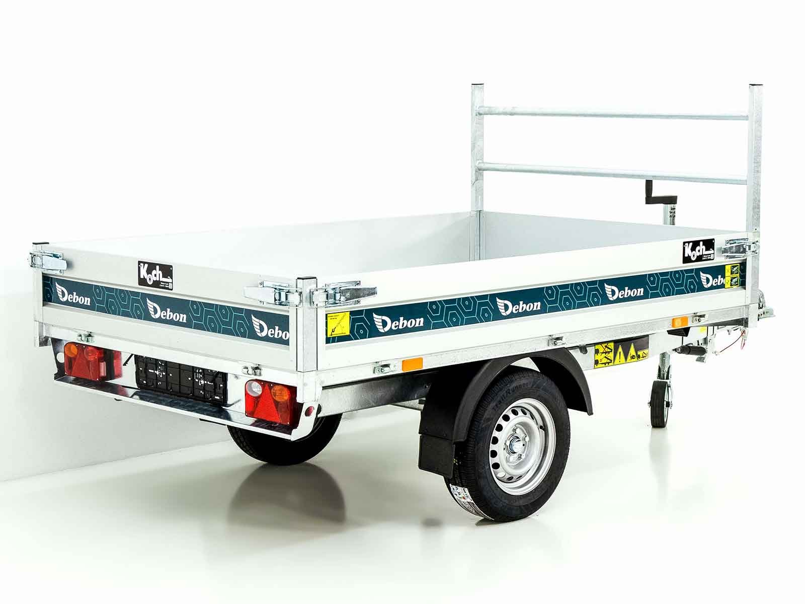 Debon Heckkipper DK 150x250cm 1,5t|E-Pumpe|Aktion – Bild 9