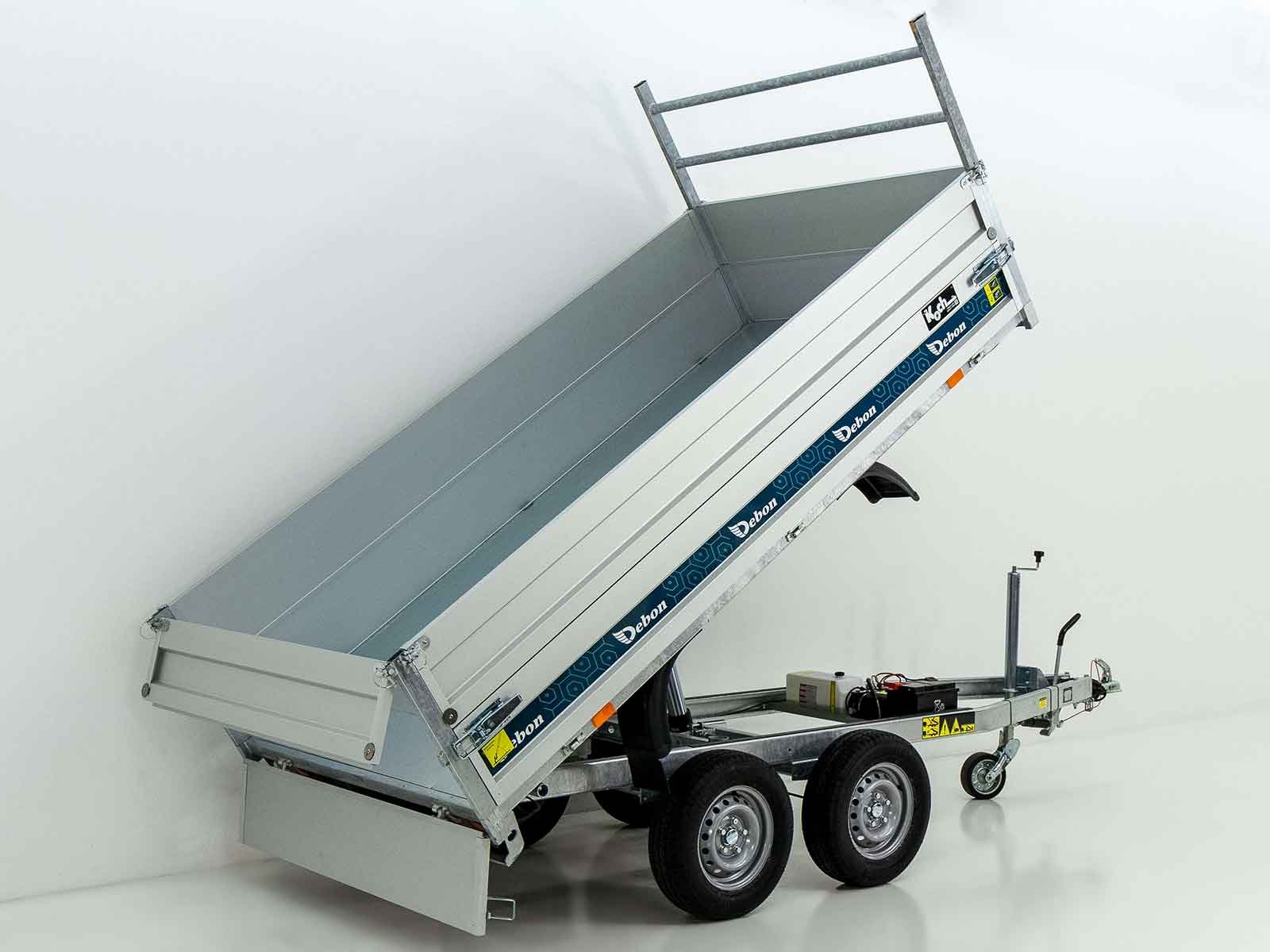 Debon Heckkipper DK 155x305cm 2,0t|E-Pumpe|BWA|Aktion – Bild 13