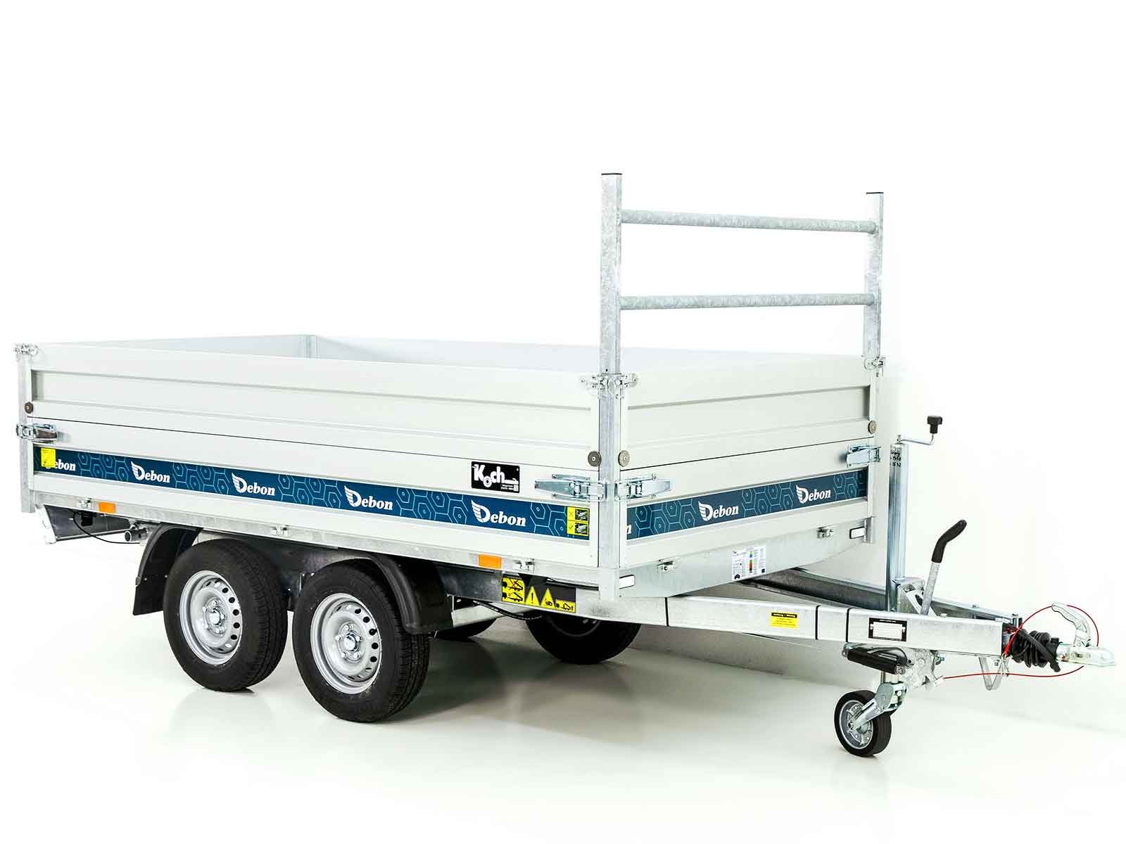 Debon Heckkipper DK 155x305cm 2,0t|E-Pumpe|BWA|Aktion – Bild 12