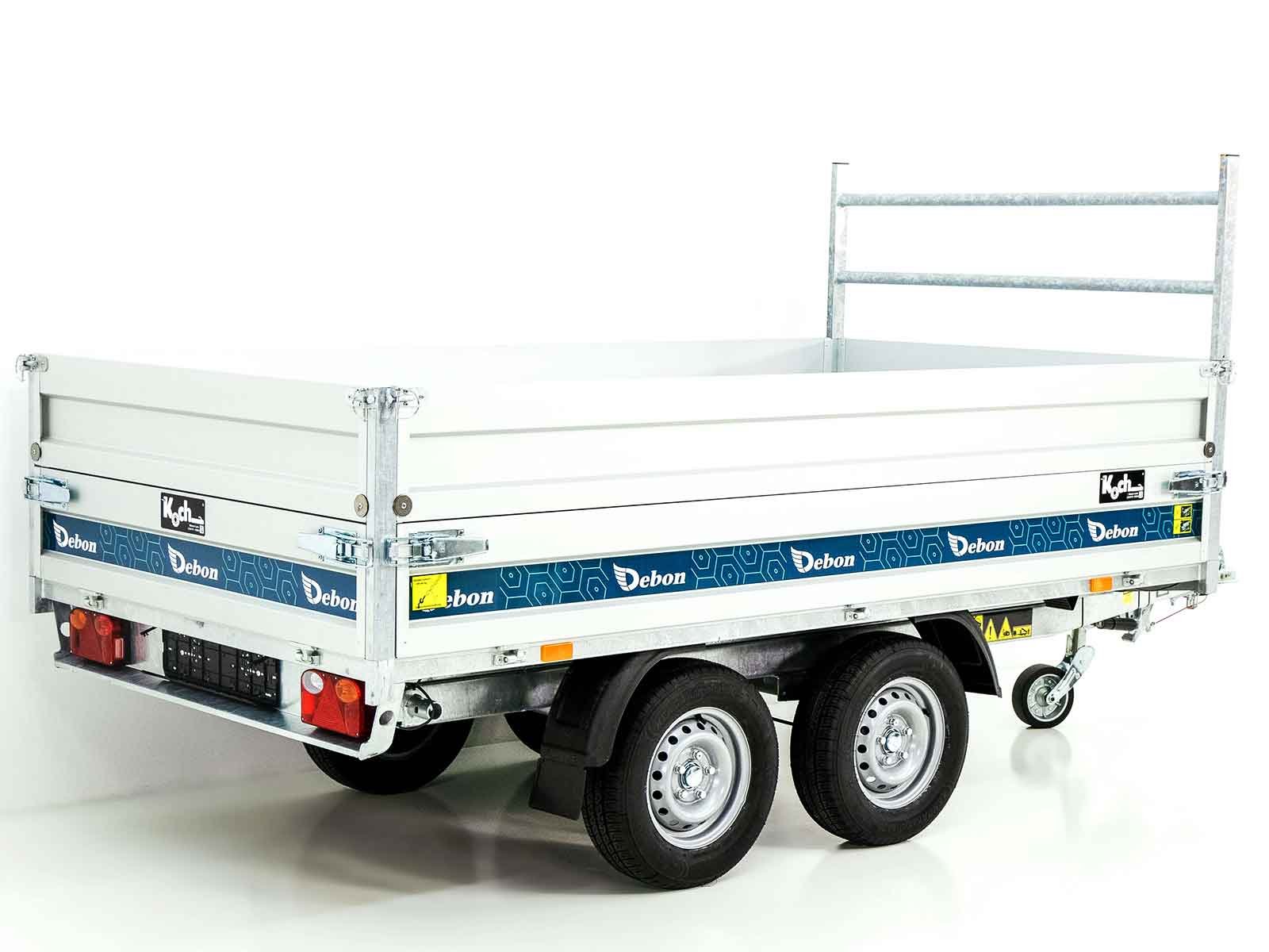 Debon Heckkipper DK 155x305cm 2,0t|E-Pumpe|BWA|Aktion – Bild 11