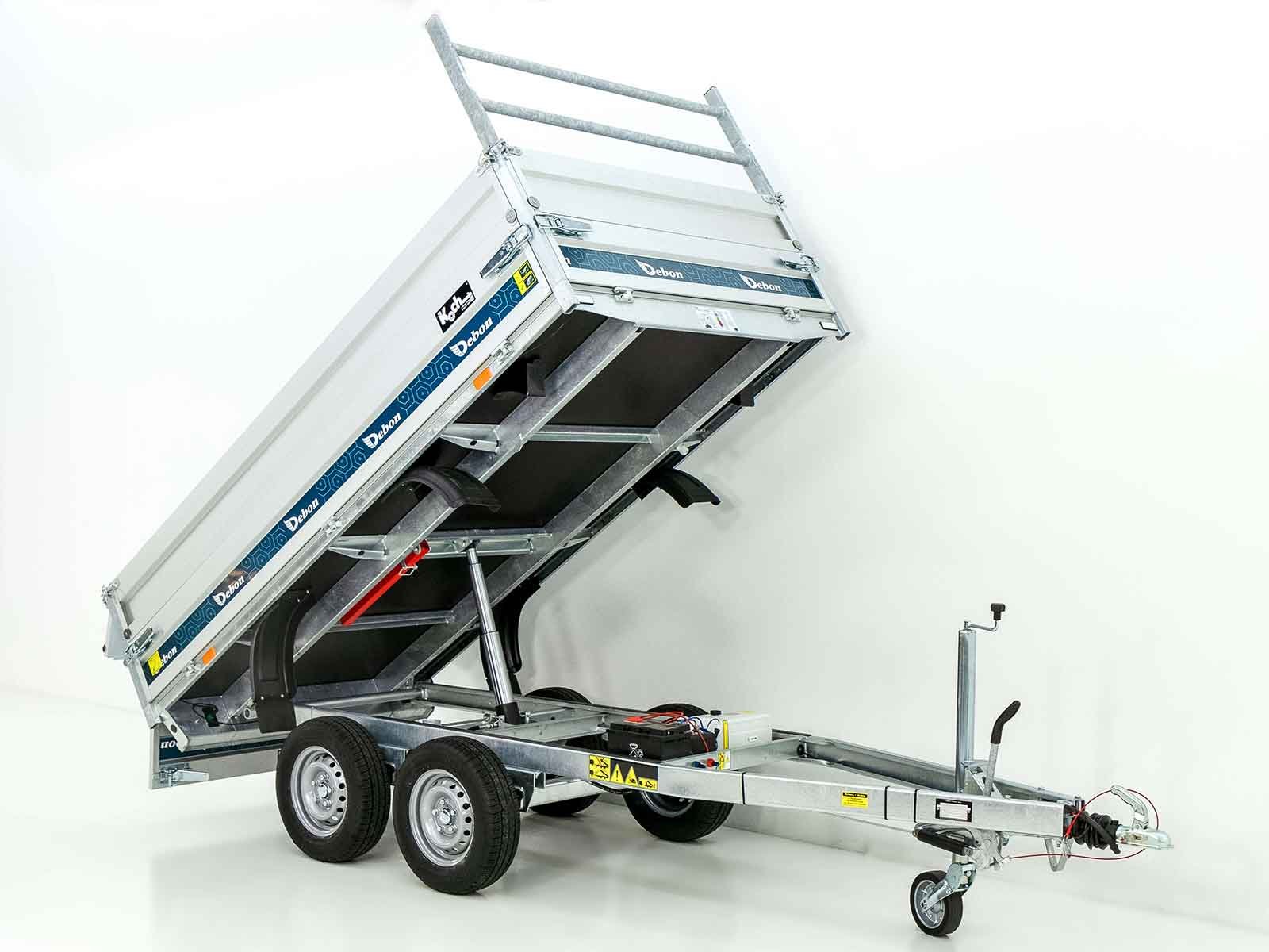 Debon Heckkipper DK 155x305cm 2,0t|E-Pumpe|BWA|Aktion – Bild 10