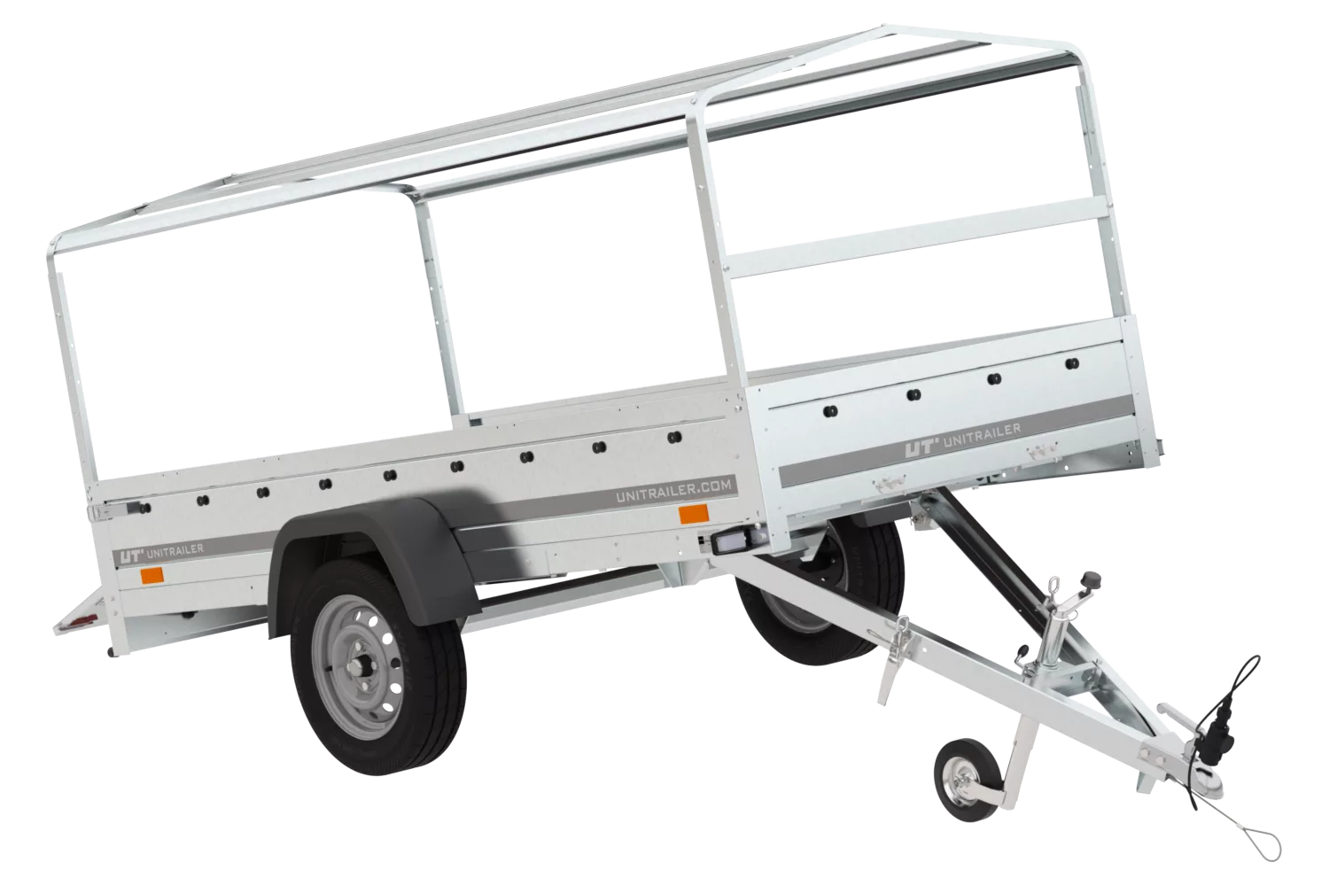 Einachsiger Anhänger Unitrailer Garden Trailer 264 KIPP-Neu – Bild 4