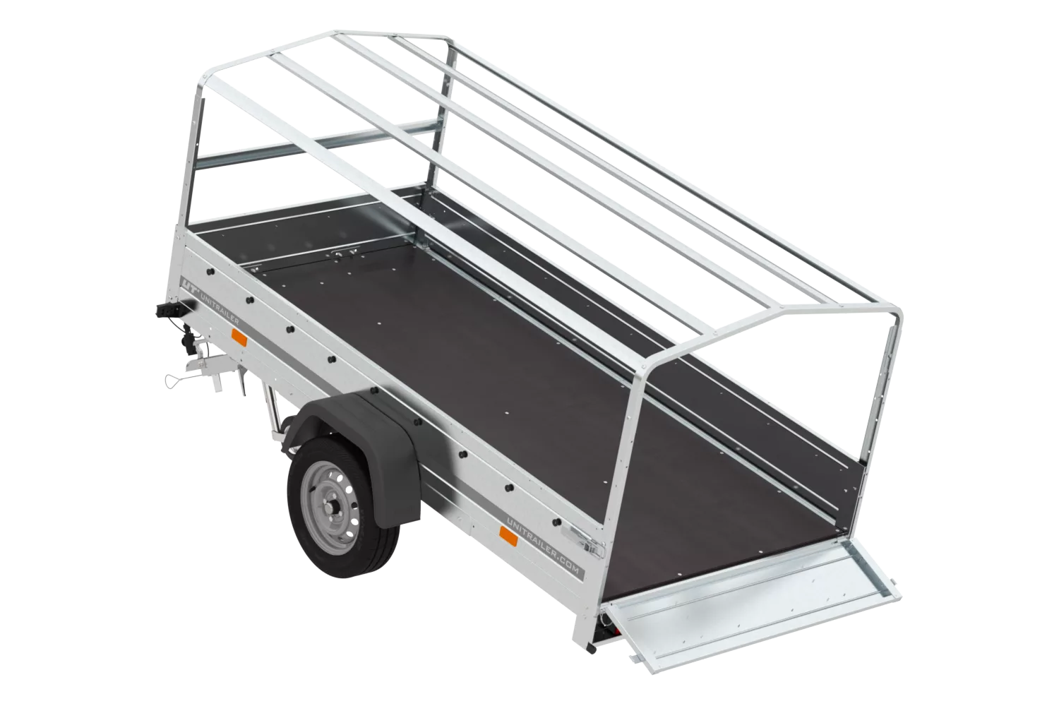 Einachsiger Anhänger Unitrailer Garden Trailer 264 KIPP-Neu – Bild 3
