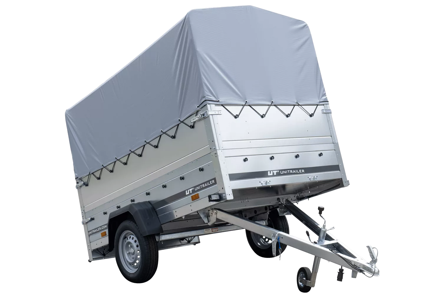 Führerschein B Anhänger Garden Trailer 230 KIPP mit Stützrad, zusätzlichen Bordwänden, Hochplane und Hochspriegel H800-Neu – Bild 7
