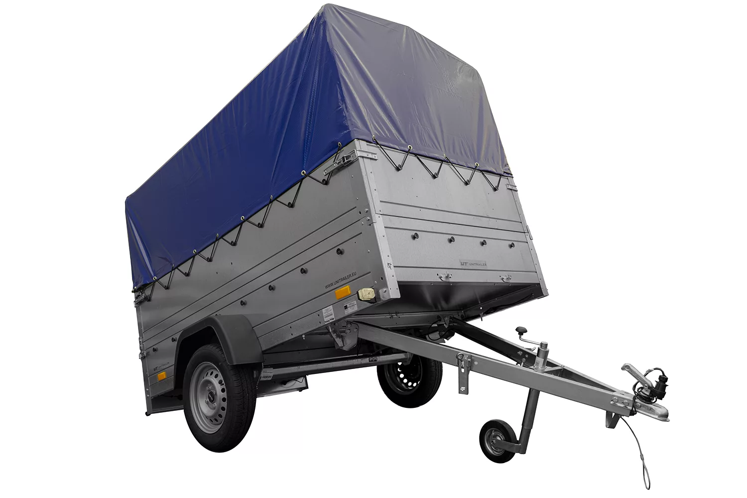 Führerschein B Anhänger Garden Trailer 230 KIPP mit Stützrad, zusätzlichen Bordwänden, Hochplane und Hochspriegel H800-Neu – Bild 6