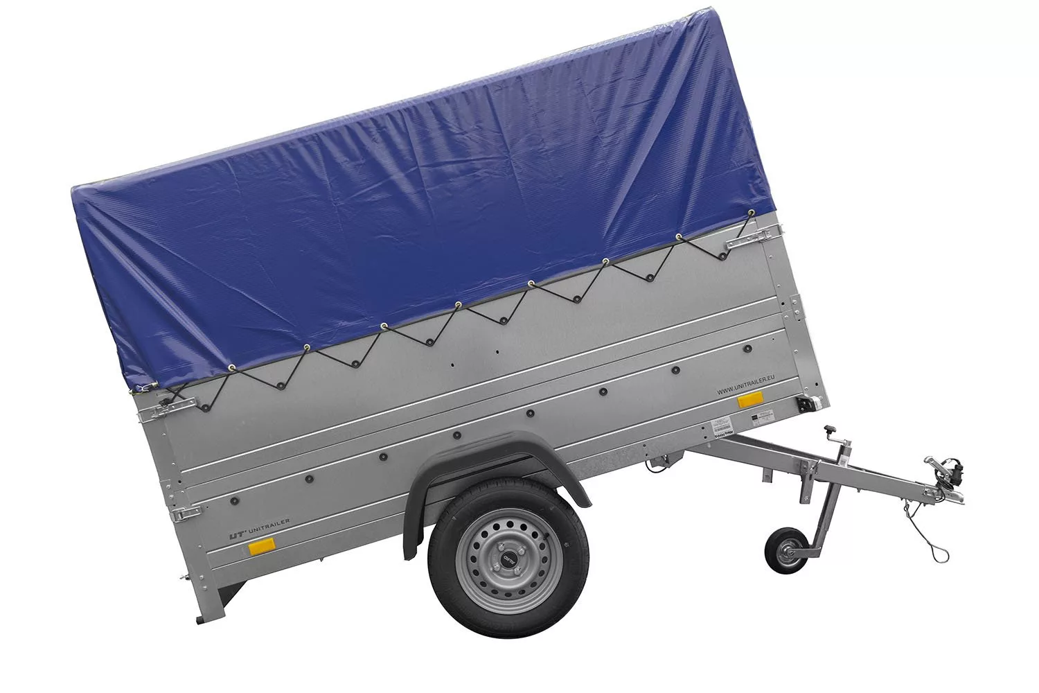 Führerschein B Anhänger Garden Trailer 230 KIPP mit Stützrad, zusätzlichen Bordwänden, Hochplane und Hochspriegel H800-Neu – Bild 2