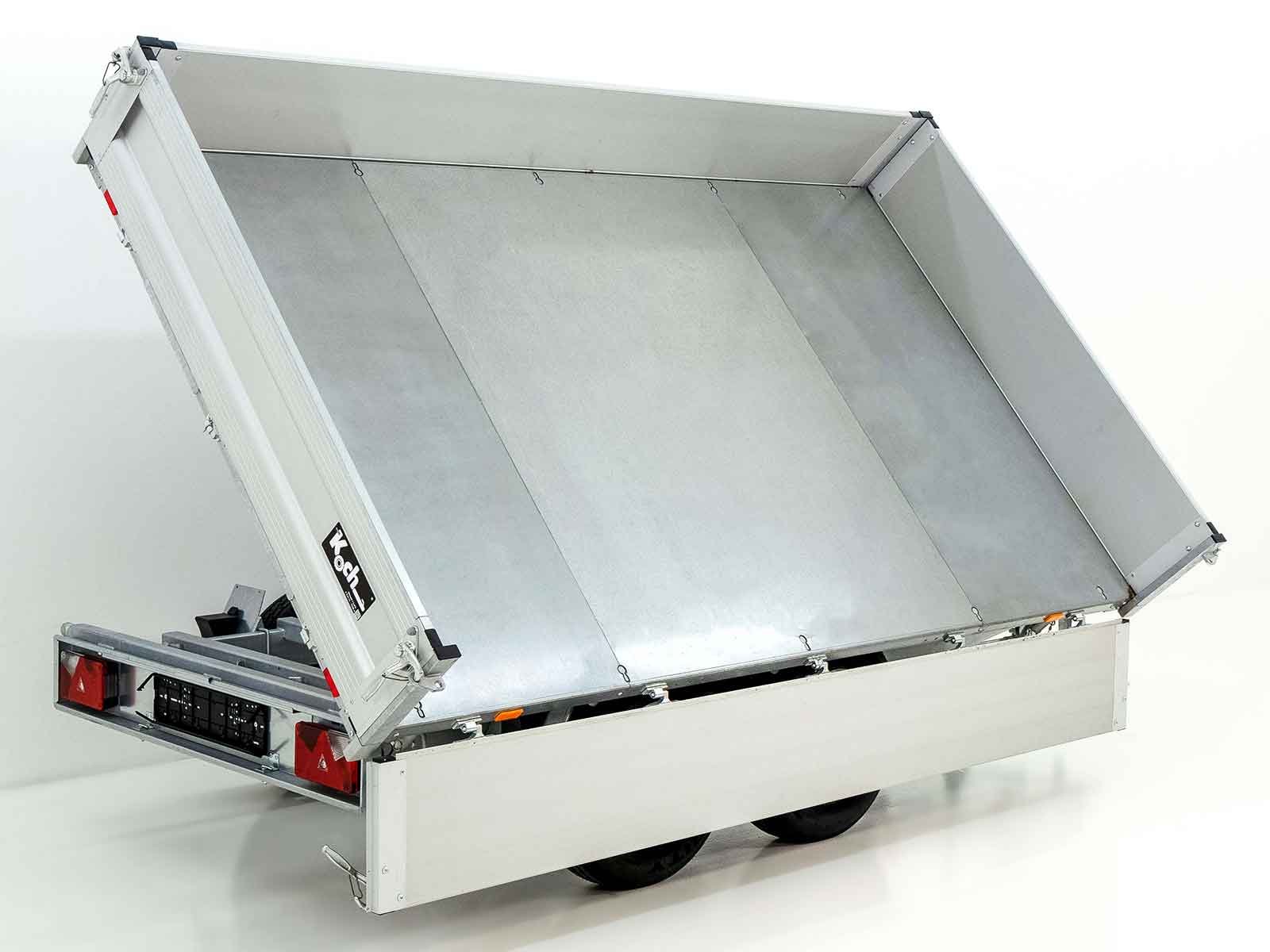Unsinn Dreiseitenkipper UDK Profi 175x306cm 2,6t|E-Pumpe|Rampentunnel – Bild 12
