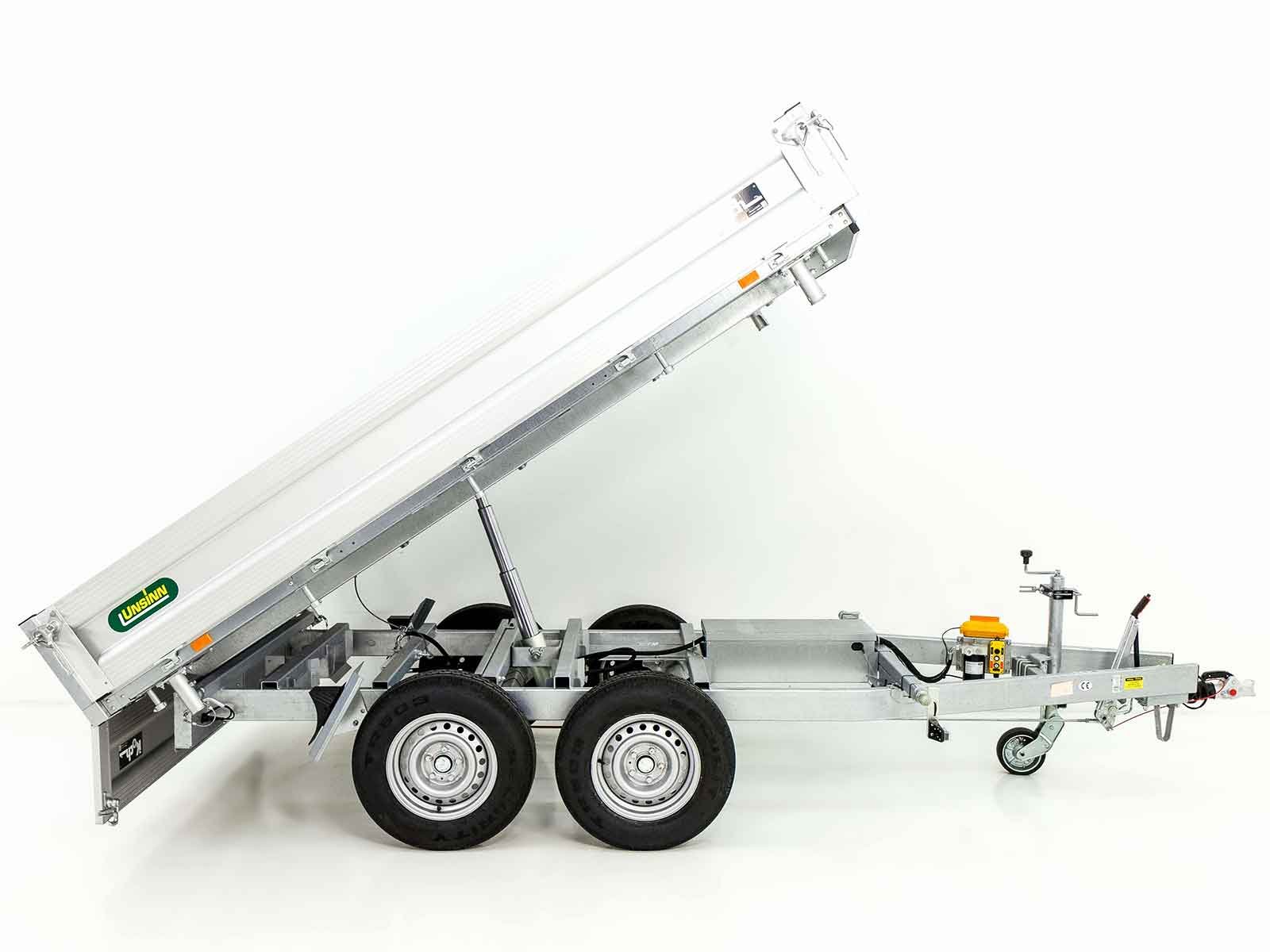Unsinn Dreiseitenkipper UDK Profi 175x306cm 2,6t|E-Pumpe|Rampentunnel – Bild 11