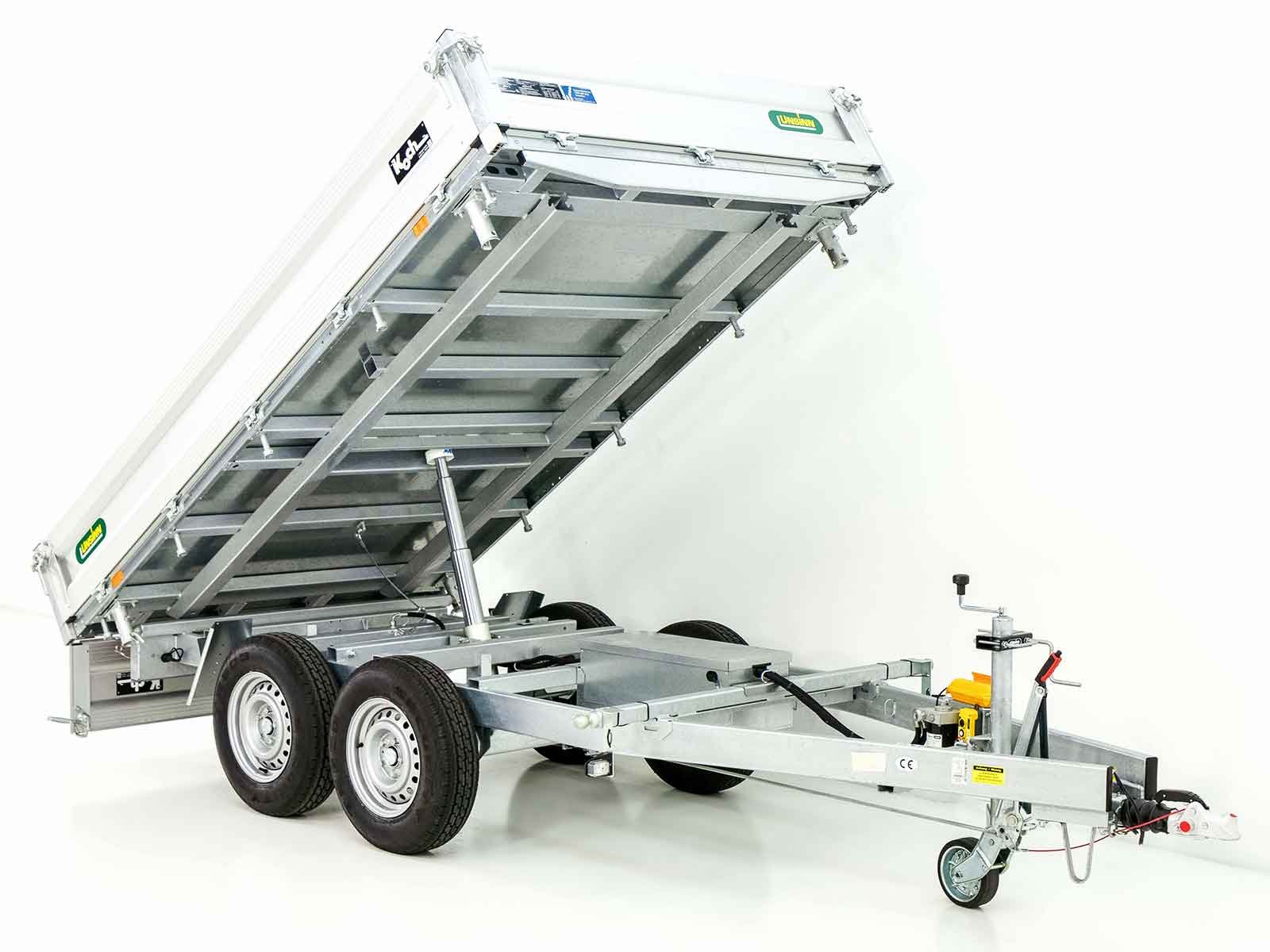 Unsinn Dreiseitenkipper UDK Profi 175x306cm 2,6t|E-Pumpe|Rampentunnel – Bild 10