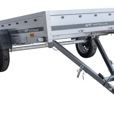 Einachsiger PKW-Anhänger 264×150 Unitrailer Garden Trailer 265 KIPP-Neu