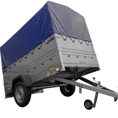 Führerschein B Anhänger Garden Trailer 230 KIPP mit Stützrad, zusätzlichen Bordwänden, Hochplane und Hochspriegel H800-Neu