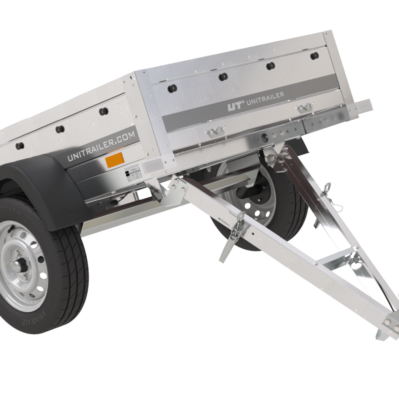 Kleiner Anhänger Garden Trailer 150 KIPP 150×106 cm 750kg-Neu