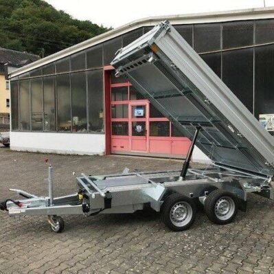 Dreiseitenkipper Humbaur HTK 3500.37 - 363x185x35cm - elektrisch kippbar