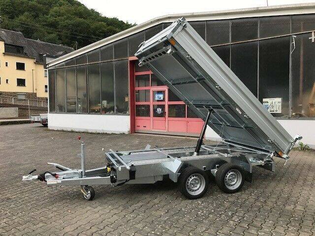 Dreiseitenkipper Humbaur HTK 3500.37 - 363x185x35cm - elektrisch kippbar