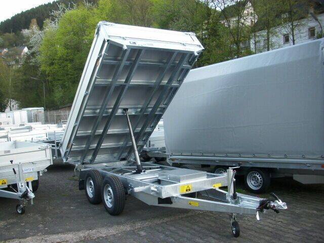 Dreiseitenkipper Saris PK 40 3-Seitenkipper elektr. mit Schienenschacht