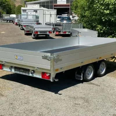 Kastenanhänger Saris PL 406 204 2700 kg - mit niedrig Fahrwerk