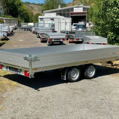 Hochlader Saris PL 406 204 2700 kg – mit niedrig Fahrwerk