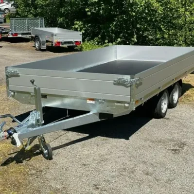 Kastenanhänger Saris PL 406 204 3500 kg - mit niedrig Fahrwerk
