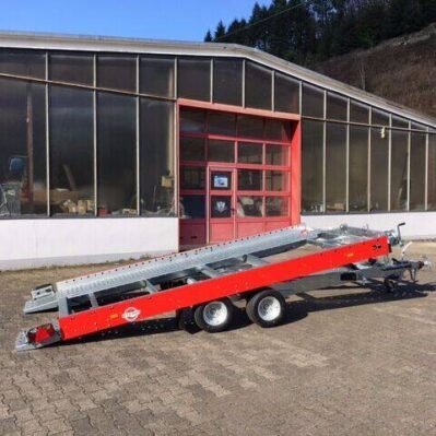 Autotransporter Stema FHAK 27-40-21.2 - kippbarer Autotransporter mit Seilwinde