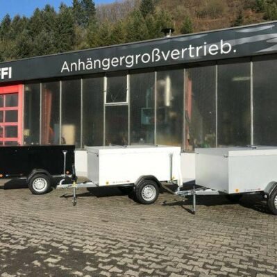 Kofferanhänger Böckmann Koffer Anhänger mit Deckel - viel Zubehör!