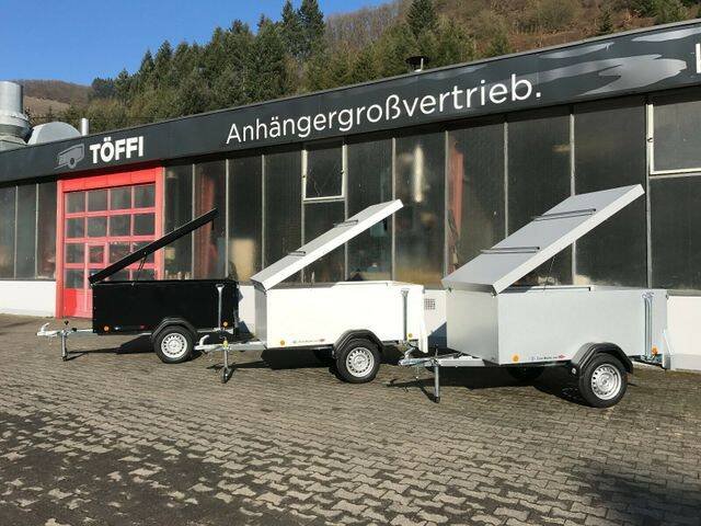Kofferanhänger TPV KT-EU2 Koffer Anhänger mit Deckel - Silbergrau- – Bild 4