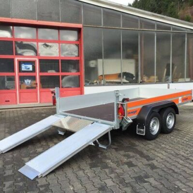 Kastenanhänger WM Meyer MB 3535/185 Baggertransporter - hohe Nutzlast!