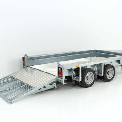 Ifor Williams Baumaschinenanhänger GX125 157x366 3,5t | Rampe 1,2m | Aluboden