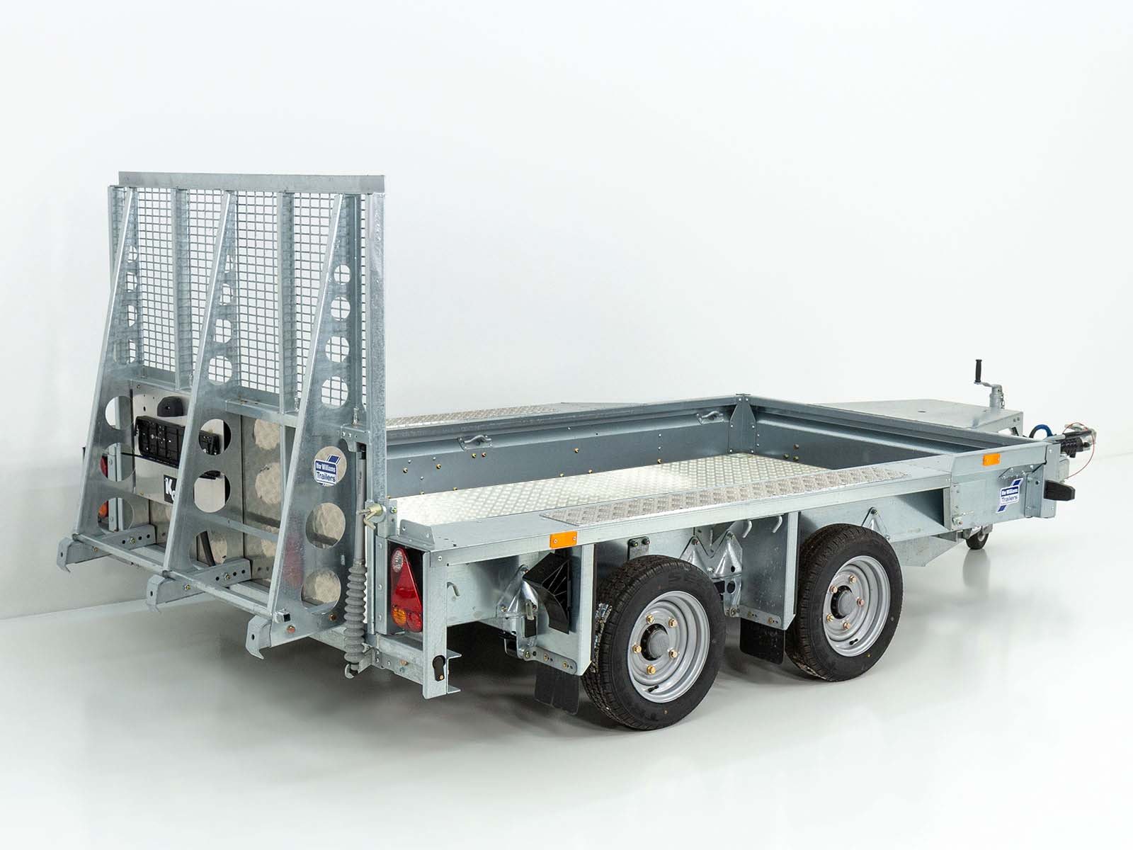 Ifor Williams Baumaschinenanhänger GX125 157x366 3,5t | Rampe 1,2m | Aluboden – Bild 10