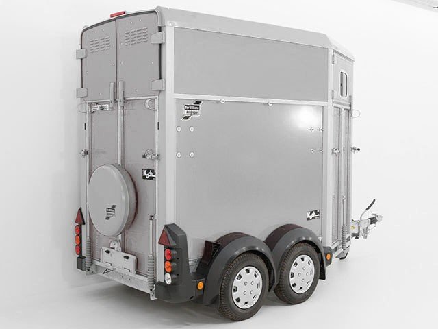 Ifor Williams Pferdeanhänger HB403|1,5er|silber – Bild 12