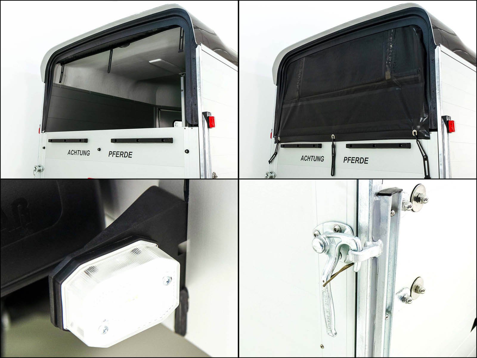Cheval Liberte Pferdeanhänger GOLD One 1,5er | Pullmann-Fahrwerk | Sattelkammer | schwarz – Bild 6
