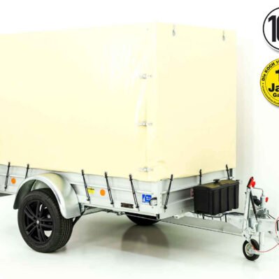 Koch-Anhänger "Edition 35" Hochplane 160cm 125x250cm 1300kg | Typ 4.13 | Elfenbein Beige