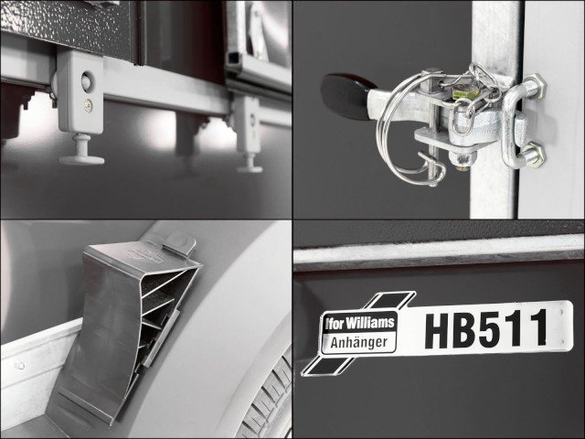 Ifor Williams Pferdeanhänger HB511|Anthrazit|Frontausstieg – Bild 15