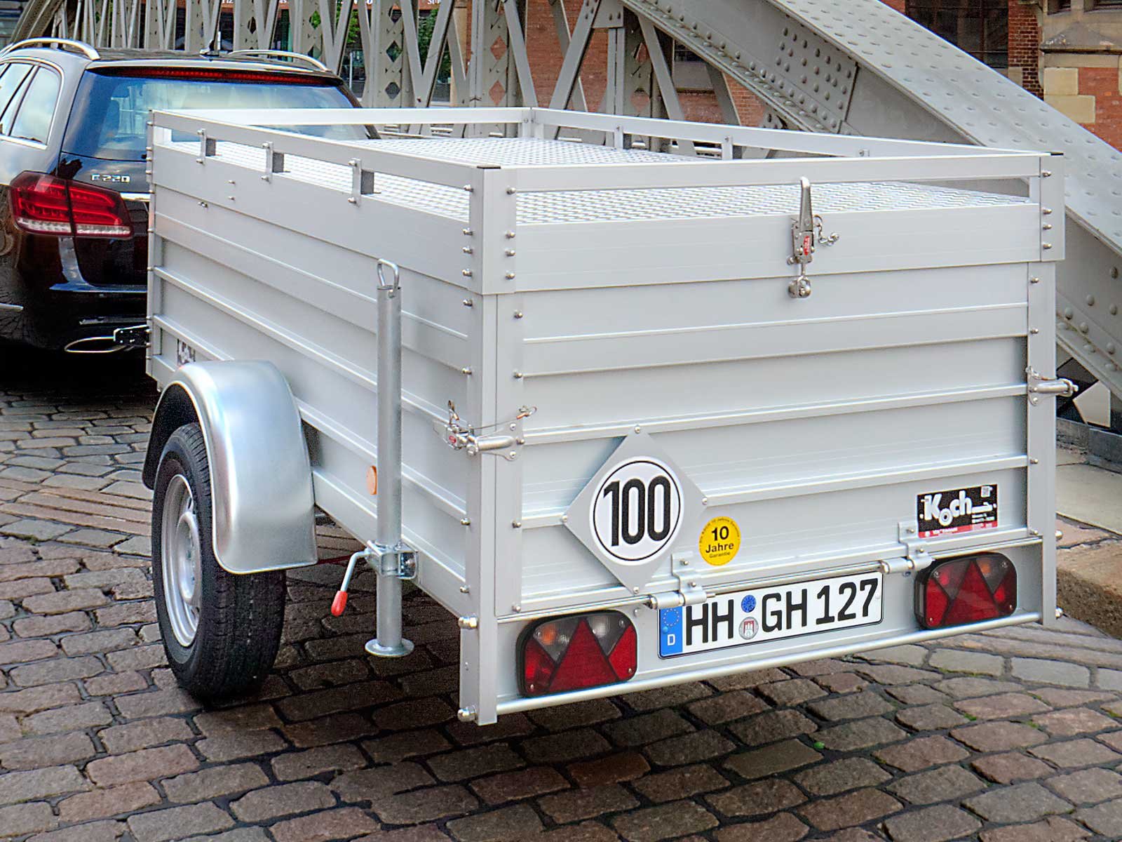 Koch Deckelanhänger 125x250cm Höhe: 65cm 1300kg | Typ 4.13 – Bild 4
