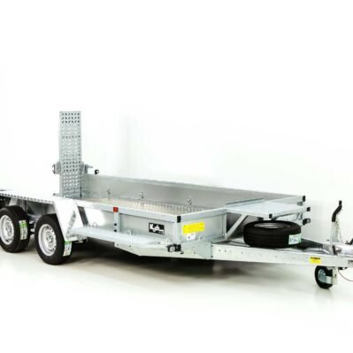 Variant Baumaschinenanhänger Maxi Load 180x400 3,5t | Einzelrampen | Aluboden Beavertail