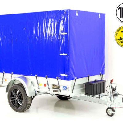 Koch-Anhänger "Edition 35" 125x250cm 1300kg | Typ 4.13 | Hochplane 160cm - Blau