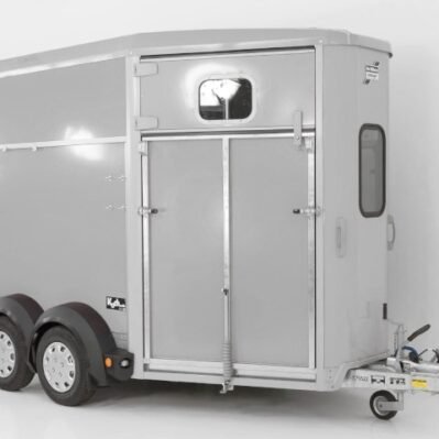 Ifor Williams Pferdeanhänger HB511|Silber|Frontausstieg