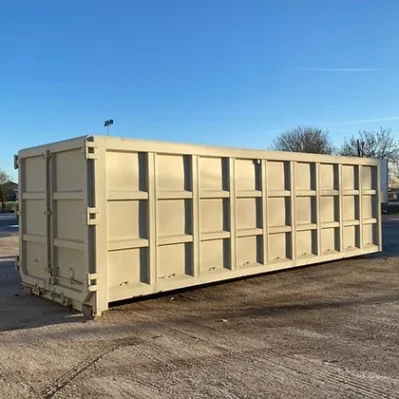 Offener Roll-Off-Container für große Bauprojekte