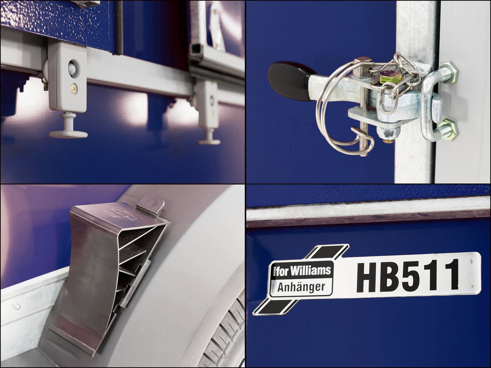 Ifor Williams Pferdeanhänger HB511|Blau|Frontausstieg – Bild 9