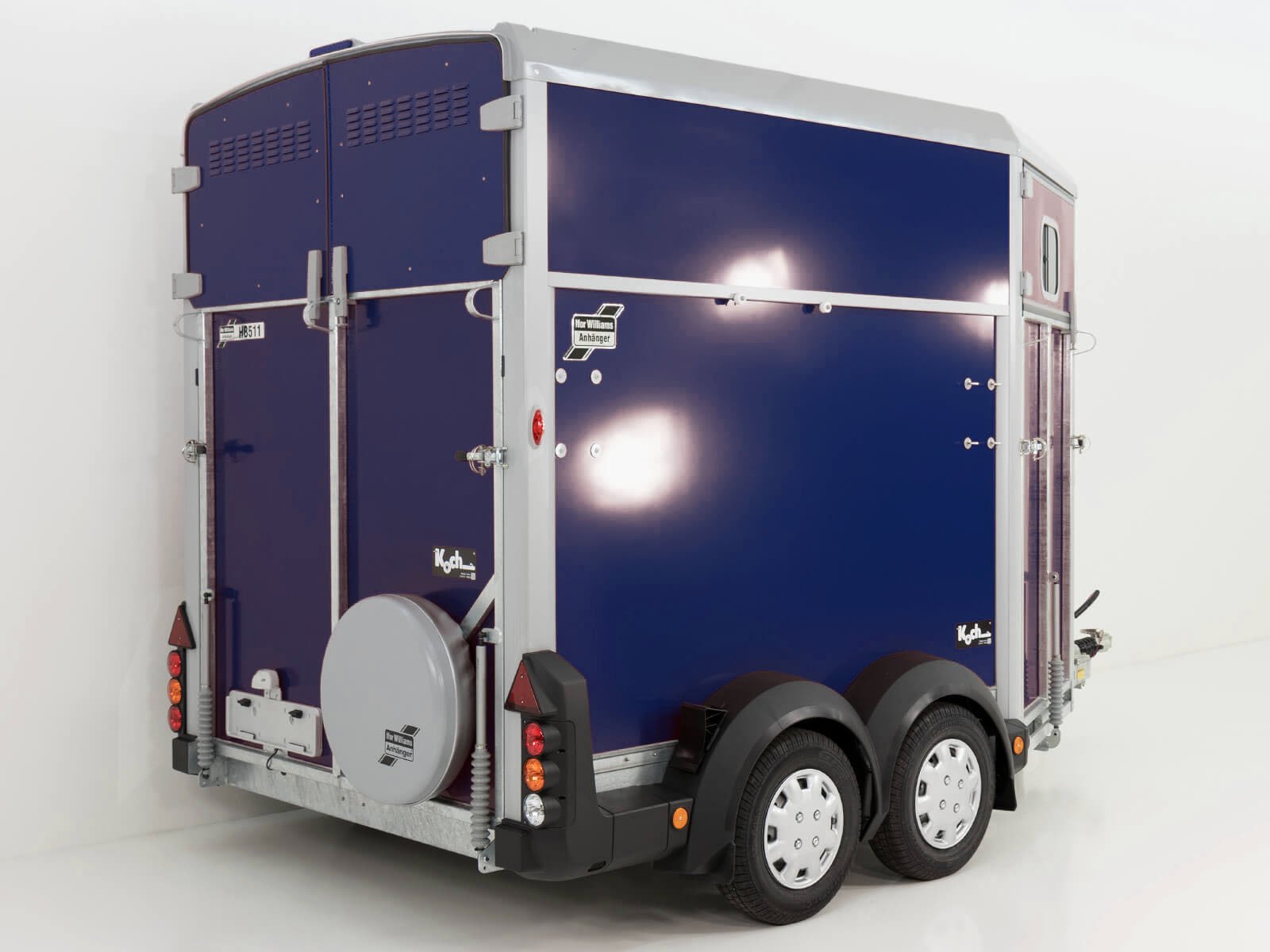 Ifor Williams Pferdeanhänger HB511|Blau|Frontausstieg – Bild 13