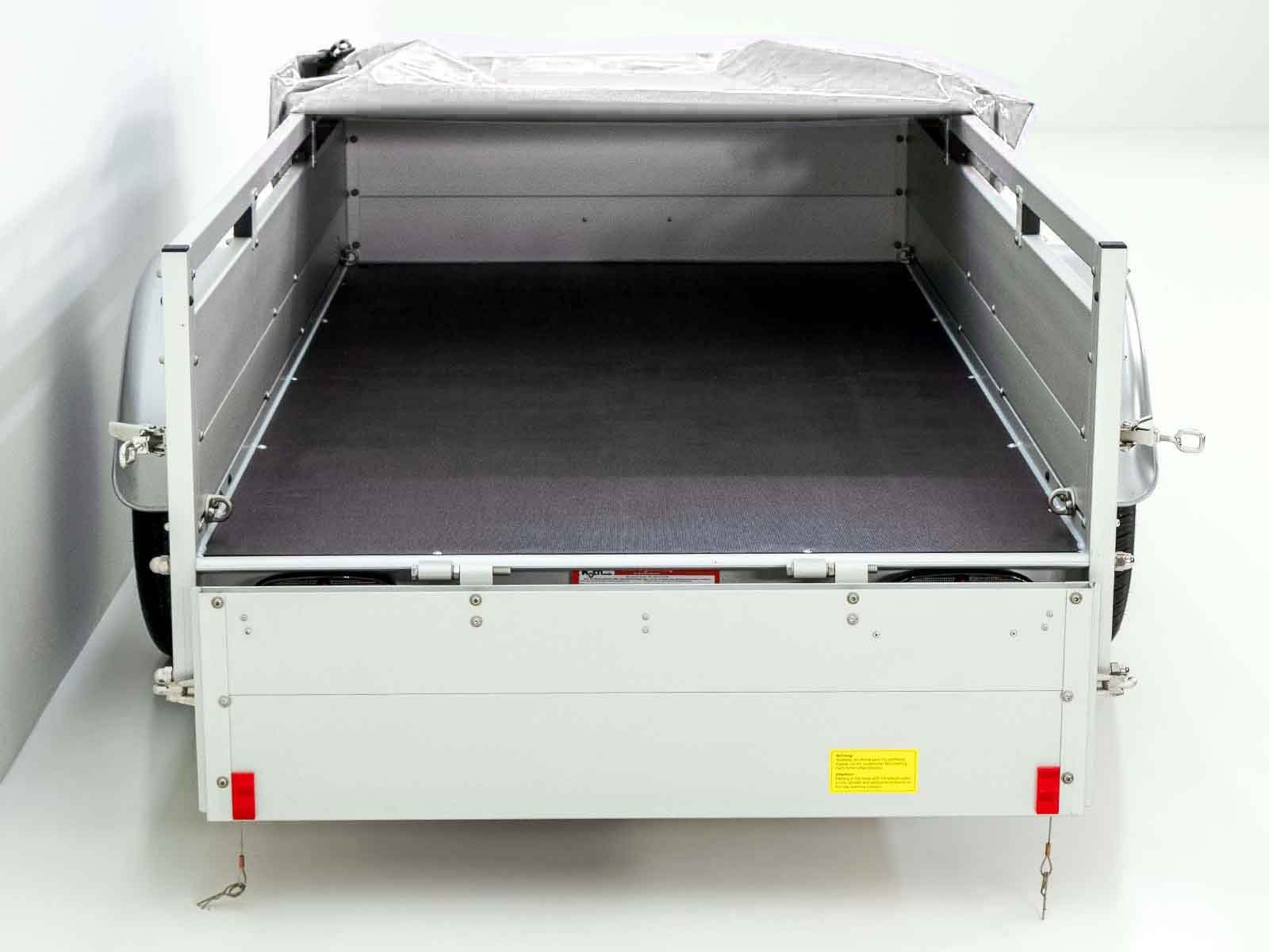 Koch Anhänger mit Plane 125x250cm 750kg | Typ U4 | Flachplane Profi weiß – Bild 4