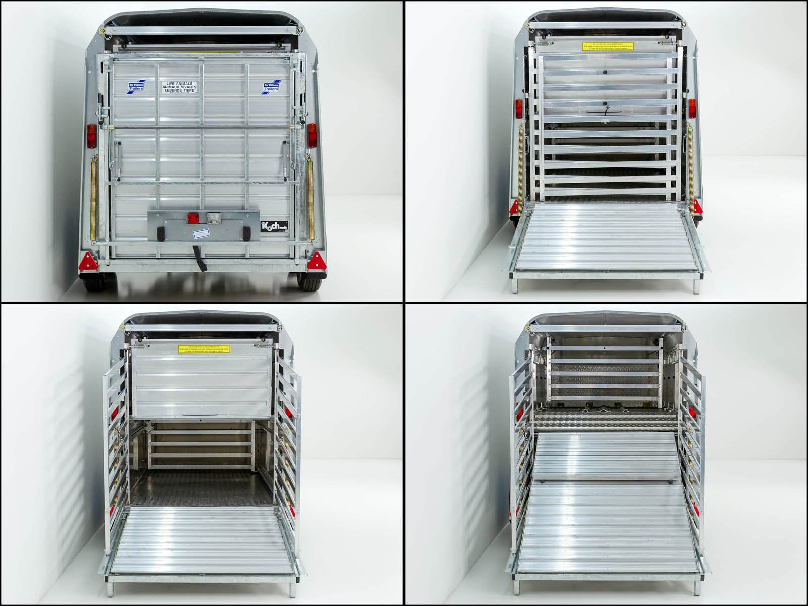 Ifor Williams Viehanhänger TA5 156x311 cm Höhe: 183 cm 2,7t Doppelstock – Bild 7