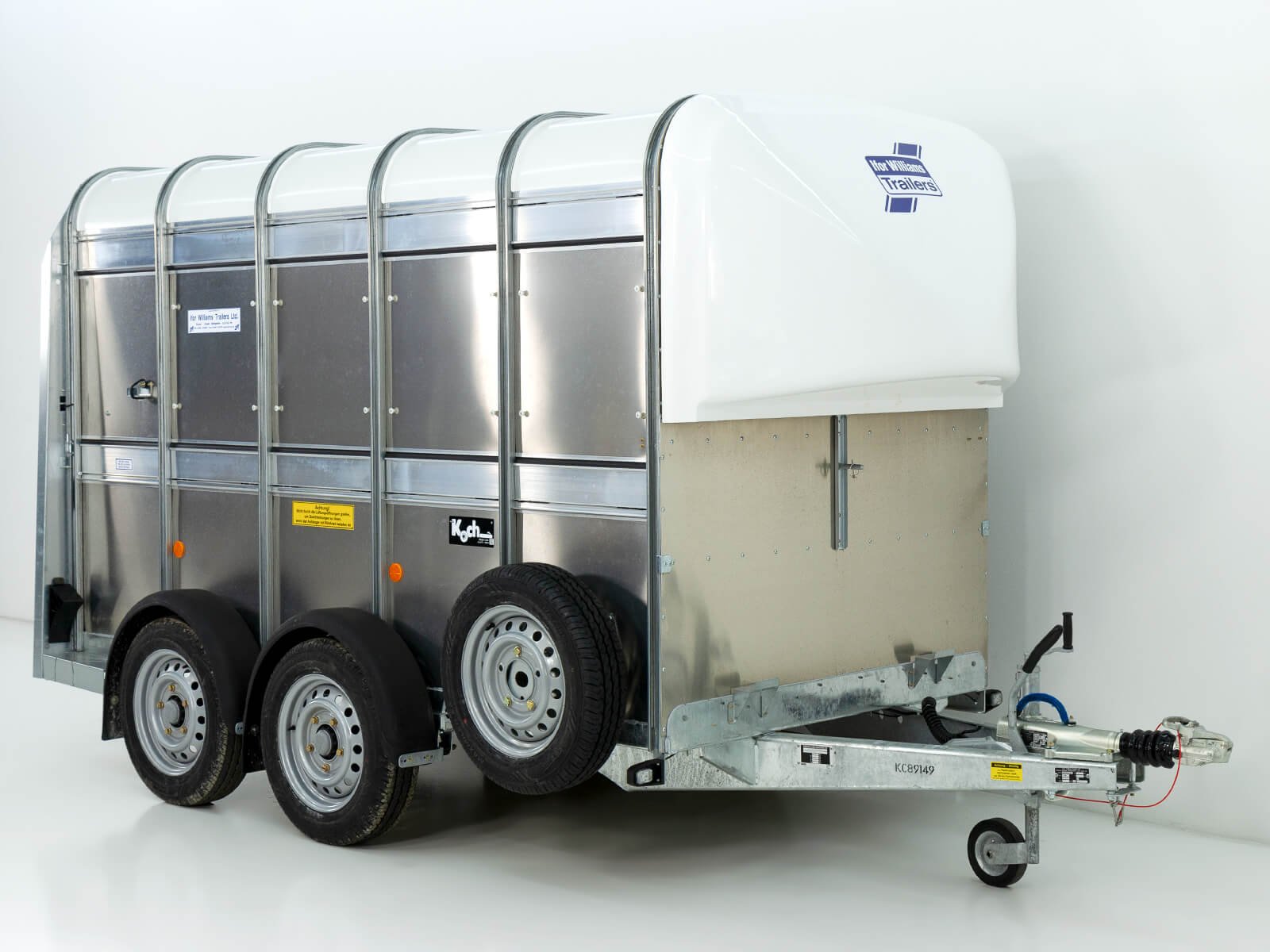 Ifor Williams Viehanhänger TA5 156x311 cm Höhe: 183 cm 2,7t Doppelstock